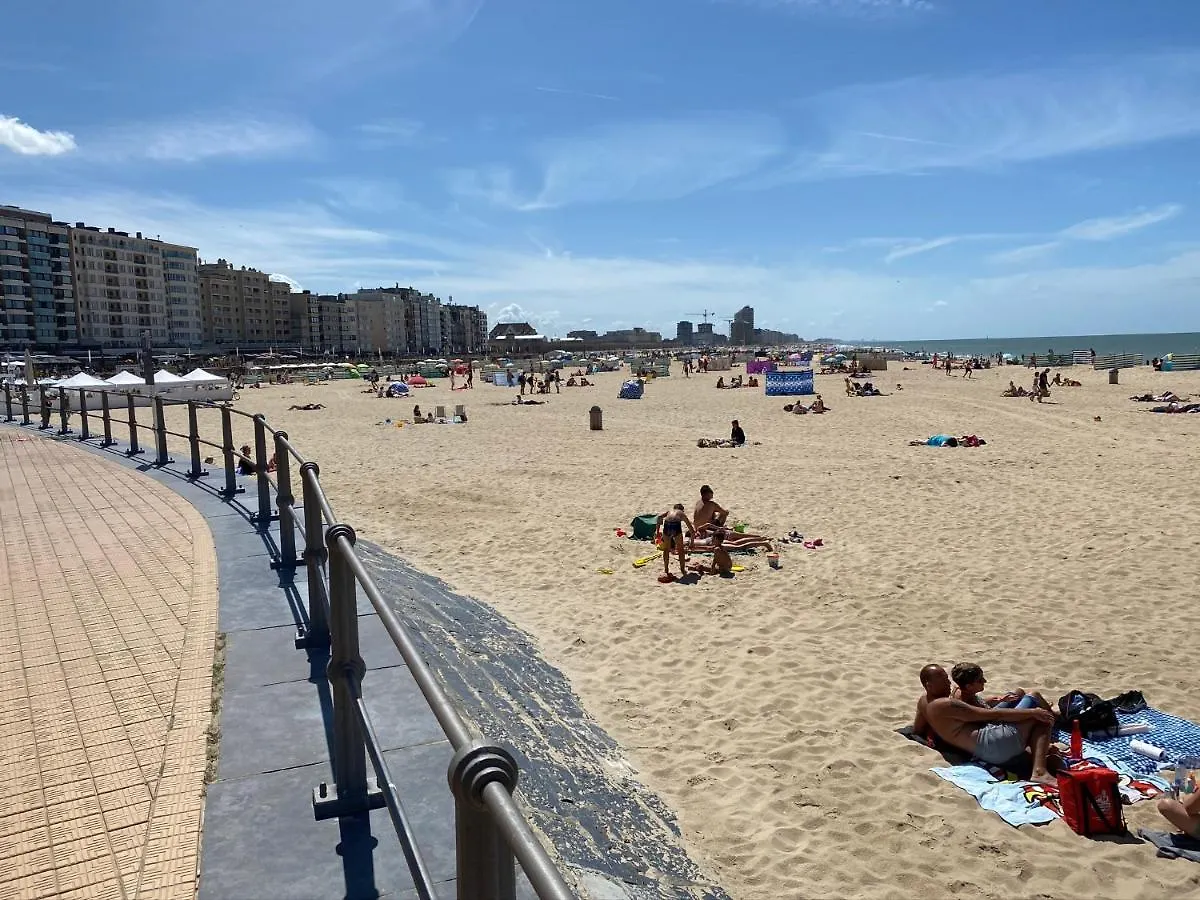 Panoramic View On Beach, Ships, Sea - Place To Be Ostend Apartment