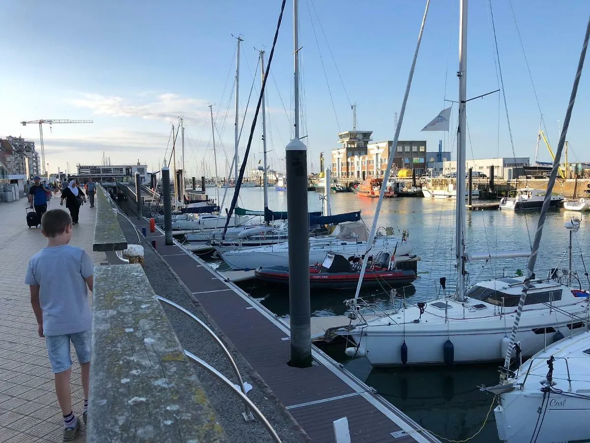 Panoramic View On Beach, Ships, Sea - Place To Be Ostend Belgium